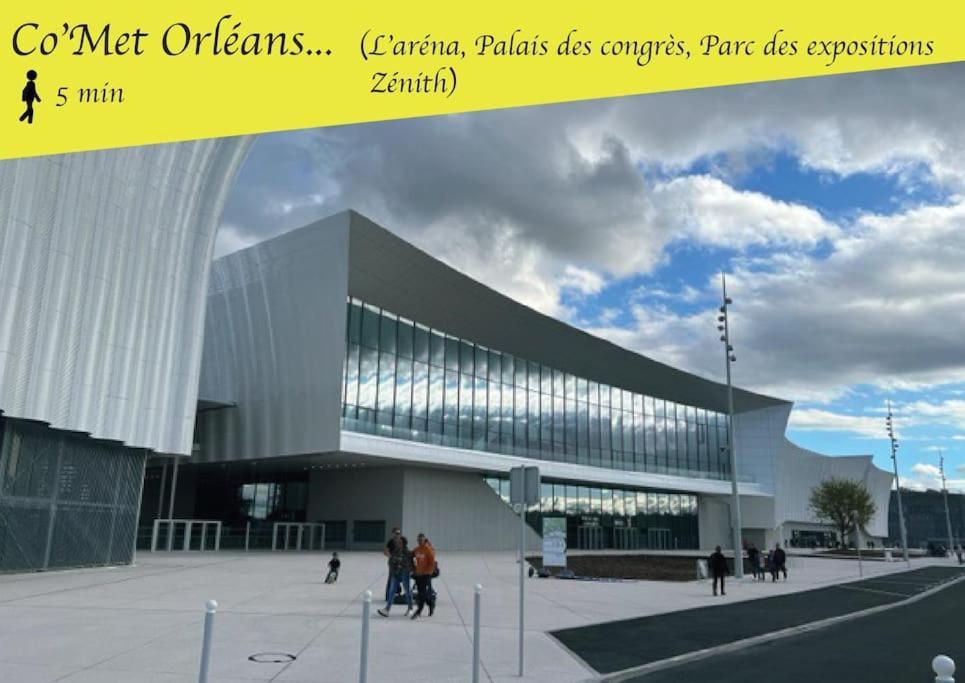 Maison Comet Avec Jardin Et Parking Orléans Exteriér fotografie