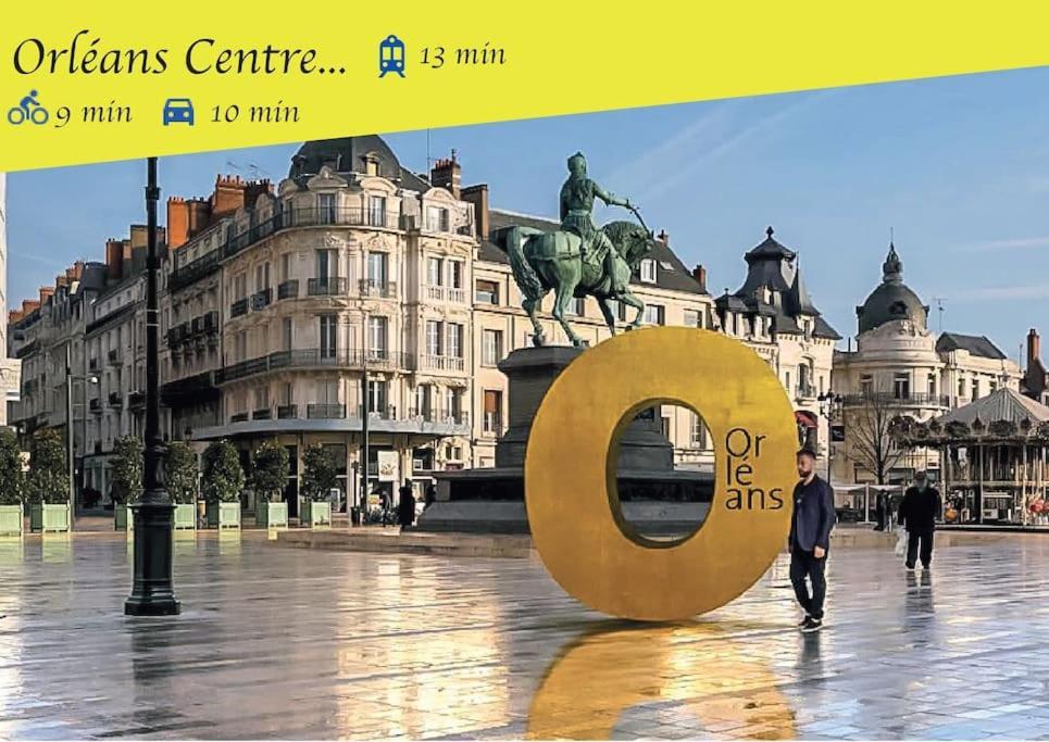 Maison Comet Avec Jardin Et Parking Orléans Exteriér fotografie